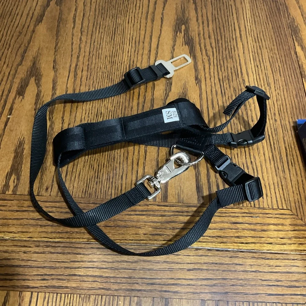 Black Car Harness for Dogs